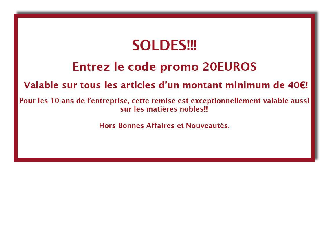 SOLDES !!! Du 08/01 8h au 04/02 19h